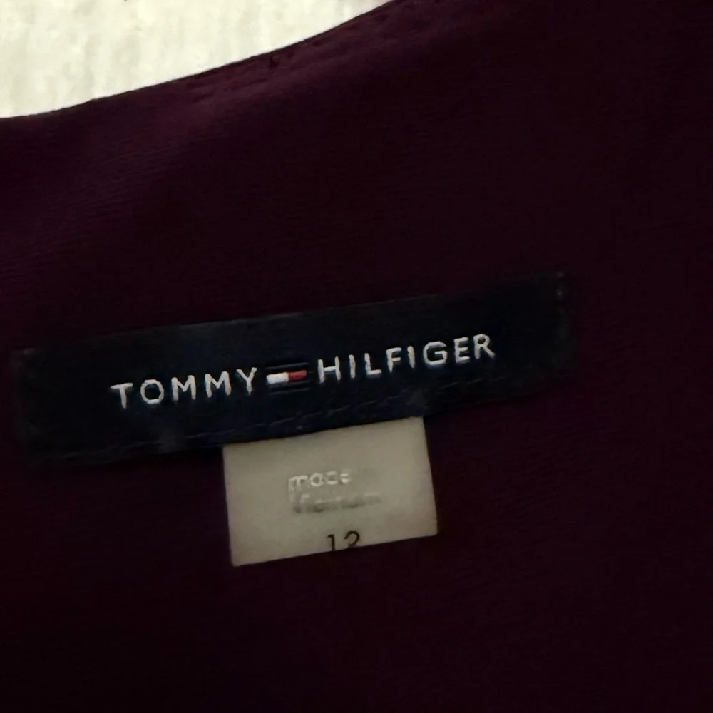 Tommy Hilfiger Women's Purple Bell Sleeved Dress *NEW* Sz 12 - Picture 8 of 8